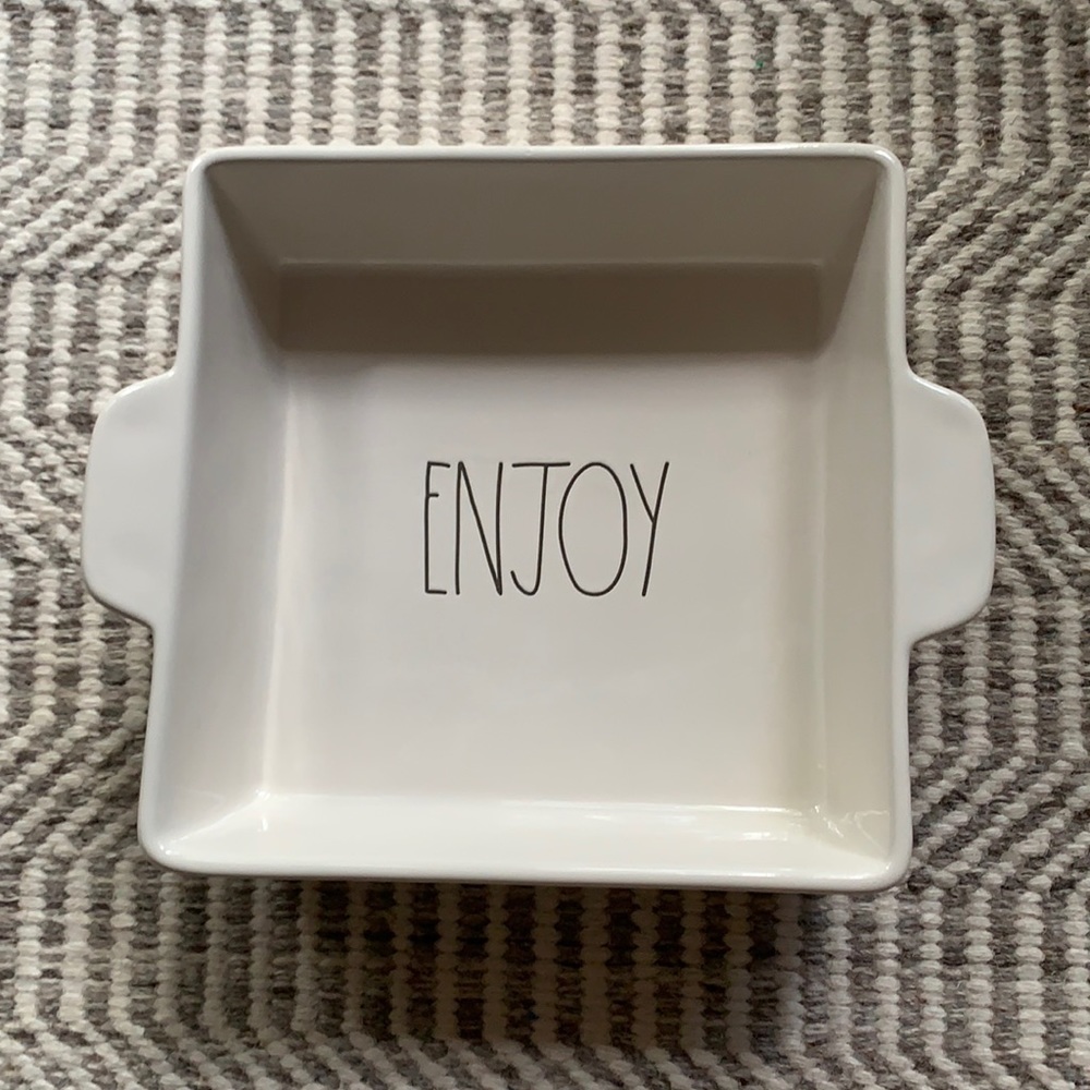 Rae Dunn enjoy cooking dish